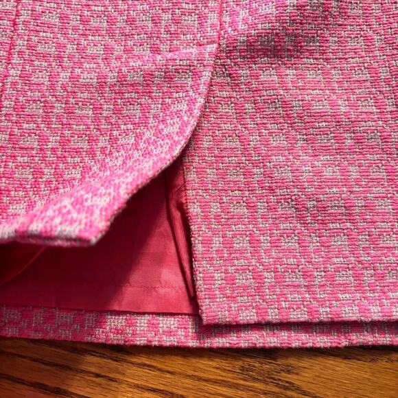 Calvin Klein A line Sleeveless Pink Midi Dress Size 10 Preppy - Picture 10 of 11